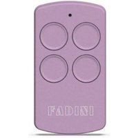 Fadini - Vierkanal-Handsender 433,92 Mhz divo 71 lilla candy 7113cl von FADINI