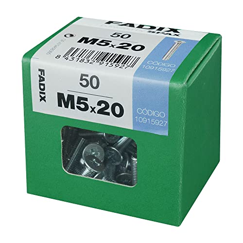 Box L 50 Stück METRICA CP M 5 x 20 mm FADIX von FADIX