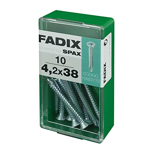 Box S 10 Stück ROSSCHRAUBE CHAPA CP AUTOT. Zink 4,2 x 38 mm FADIX Box S 10 Stück ROSSCHRAUBE CHAPA CP AUTOT. Zink 4,2 x 38 mm FADIX von FADIX