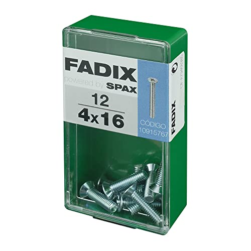 CAJA S 12 uds. Metrische Drehmaschine CP M 4 x 16 mm FADIX von FADIX