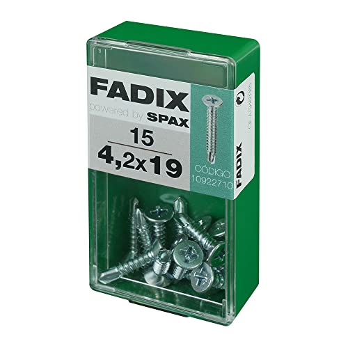 Box S 15 Stück ROSSCHRAUBE CHAPA CP AUTOT. Zink 4,2 x 19 mm FADIX Box S 15 Stück ROSSCHRAUBE CHAPA CP AUTOT. Zink 4,2 x 19 mm FADIX von FADIX