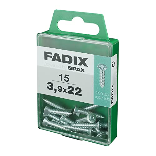 CAJA M 15 uds. Drehkreuz rot CHAPA CP CINC 3,9 x 22 mm FADIX von FADIX