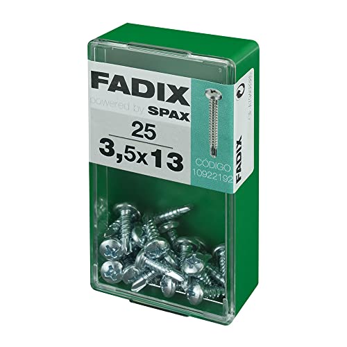 CAJA S 25 uds. Drehkreuz rot CHAPA CR AUTOT. 3,5 x 13 mm FADIX CAJA S 25 uds. Drehkreuz rot CHAPA CR AUTOT. 3,5 x 13 mm FADIX von FADIX