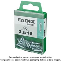 Fadix - Vis autotaraudeuse, cp, zinc, 35 x 16 mm, boîte de 20 pièces. 85761 Fadix - Vis autotaraudeuse, cp, zinc, 35 x 16 mm, boîte de 20 pièces. 85761 von FADIX