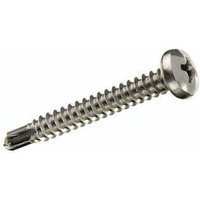 Schachtel mit 5 Einheiten selbstbohrender Rundkopf-Blechschraube 5,5 x 32 mm Fadix von FADIX