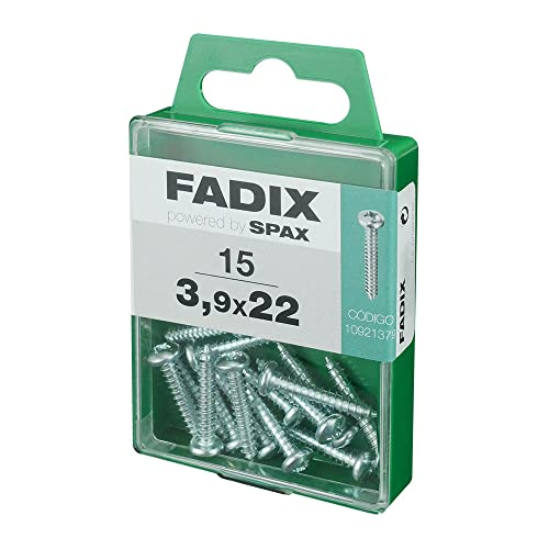 CAJA M 15 uds. Drehkreuz rot CHAPA CR CINC 3,9 x 22 mm FADIX von FADIX