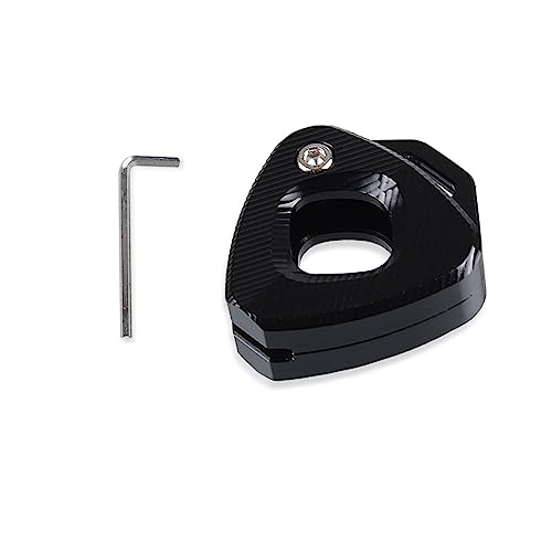 Motorrad Schlüssel Abdeckung Fall Schlüssel Shell Aluminium Legierung Für Peugeot QP125T-2 SF3 SF4 Django QP150T-C Speedfight 4 Speedfight 3 (Farbe : Schwarz, Größe : Normal) von FADUNI