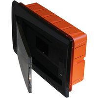 Faeg - Unterputz schaltschrank 12 module mit schwarzer rahmen und getönter tür 315x215x80mm IP40 FG14712 von FAEG