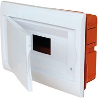 Unterputz schaltschrank 12 module mit weißer rahmen und weißer tür 315x215x75mm IP40 FAEG - FG14612 Unterputz schaltschrank 12 module mit weißer rahmen und weißer tür 315x215x75mm IP40 FAEG - FG14612 von FAEG