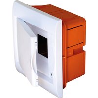 Faeg - Unterputz schaltschrank 4 module mit weißer rahmen und weißer tür 160x170x75mm IP40 FG14604 von FAEG
