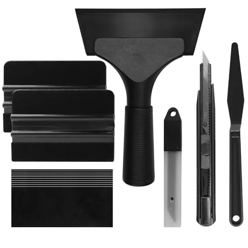 FAELNK Folierungs Werkzeug Set Rakel Set für Tönungsfolie Auto Folierung Set Auto Vinyl Werkzeug Kit Auto Folierung Set für Folierung für Car Wrapping Folie FensterfolienTapeten von FAELNK