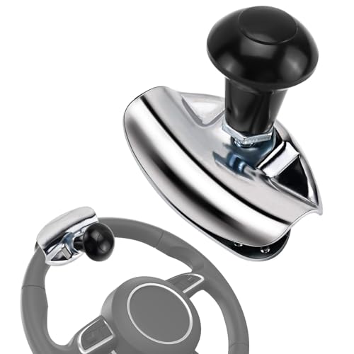 FAELNK Lenkradknauf Universal Lenkradknauf Spinner Lenkrad Drehknopf Lenkradknopf Traktor Lenkhilfe Knauf für Auto LKW Traktor Rasenm Gabelstapler und Boat Accessories FAELNK Lenkradknauf Universal Lenkradknauf Spinner Lenkrad Drehknopf Lenkradknopf Traktor Lenkhilfe Knauf für Auto LKW Traktor Rasenm Gabelstapler und Boat Accessories von FAELNK