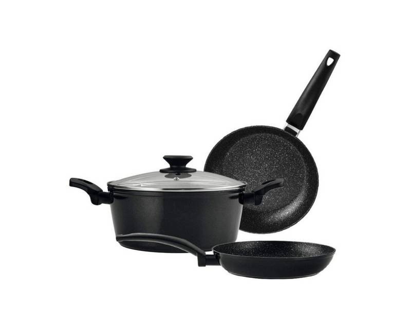 FAGOR Topf-Set Bra Fagor Topfset FAGOR Topf mit Glasdeckel 2xtpfanne von FAGOR