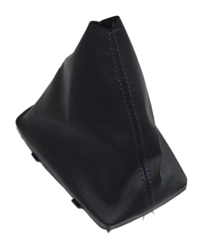 FAHBSTR Für A4 8E B6 B7 2000-2008 Auto Schaltknauf Hebel Gaitor Boot Cover Schalthebelknauf Schaltknauf Knauf(Gear Boot Black Line) von FAHBSTR