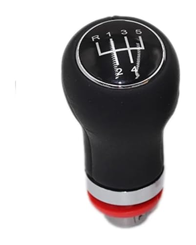 FAHBSTR Für A4 8E B6 B7 2000-2008 Auto Schaltknauf Hebel Gaitor Boot Cover Schalthebelknauf Schaltknauf Knauf(R12345 Knob) von FAHBSTR