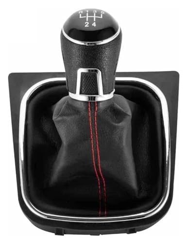 FAHBSTR Für VW Für 5 6 Für G&olf 6 VI MK5 MK6 5KD711113 12mm Loch Durchmesser 5/6 Geschwindigkeit Schaltknauf Stick Shifter Handball Schaltknauf Knauf(5 Speed) von FAHBSTR