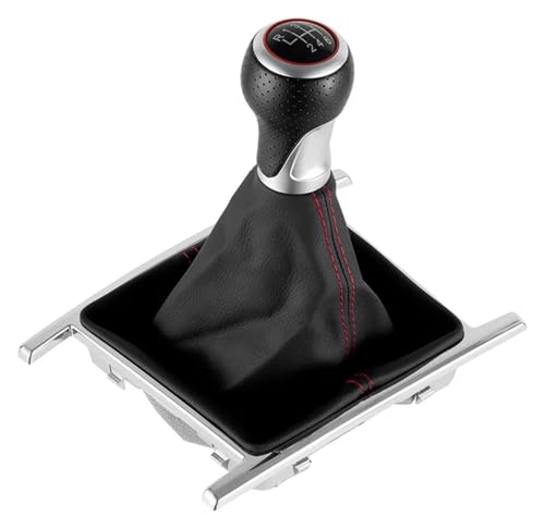 FAHBSTR Für VW Für Amarok 2010-2022 Auto Schaltknauf Stick Pen Gaitor Boot Abdeckung Fall Schaltknauf Schaltknauf Knauf(B0504) von FAHBSTR