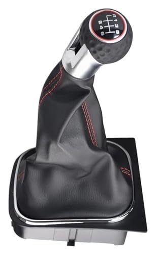 Für Ibiza 6J Für Seat Für Leon MK1 Für p&assat MK4 Für G&olf Für VW Für G&olf 5 6 Für S&CIROCCO Für Octavia Schaltknauf Schaltknauf Knauf(6 Speed5) von FAHBSTR
