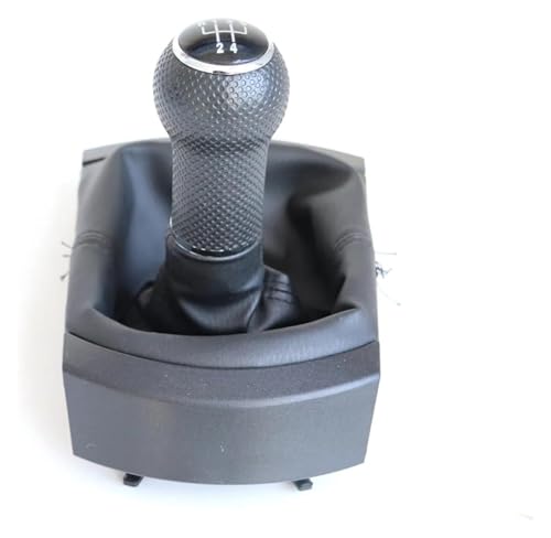 Für SEAT Für Ibiza 2002-2008 Leder Auto Styling Schaltknauf Hebel Staubdicht Abdeckung Fall Stick Shifter Handball Schaltknauf Knauf von FAHBSTR