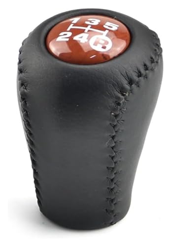 Für T&oyota Für Land Cruiser Für Prado FJ150 FJ120 MT Holz Farbe Manuelle Getriebe Schaltknauf Stick Shifter Handball Schaltknauf Knauf(Black Walnut 1) von FAHBSTR