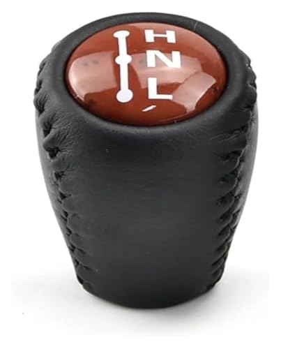 Für T&oyota Für Land Cruiser Für Prado FJ150 FJ120 MT Holz Farbe Manuelle Getriebe Schaltknauf Stick Shifter Handball Schaltknauf Knauf(Black Walnut 2) von FAHBSTR