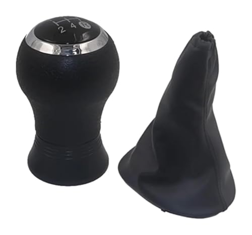 Für T&oyota Für YARIS II 2 MK2 2005-2011 Manuelle Getriebe Griff Abdeckung 5 Geschwindigkeit Schaltknauf Boot Hebel Schalter Griff Schaltknauf Knauf(Pair) von FAHBSTR