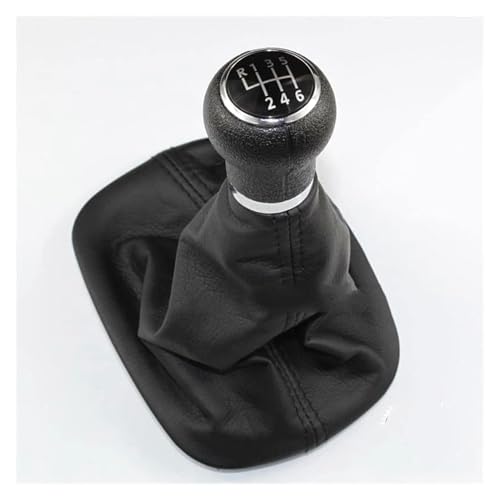 Für VW Für P&assat Für B5 Für B5.5 1997-2005 Auto-Styling 6-Gang-Schaltknauf Mit PU-Ledermanschette Schaltknauf Knauf von FAHBSTR