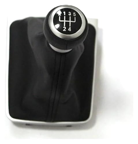 Für VW Für p&assat B6 B7 2011-2014 5 6 Gang Schalthebel Schaltknauf Ledermanschette Splitter Typ Auto Schaltknauf Schaltknauf Knauf(5 Speed) von FAHBSTR