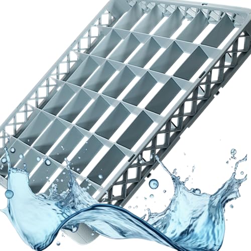 Kerafactum Aufsatz Erweiterungselement 50x50 cm aus BPA-Free Kunststoff Korb Element für Spülkorb 36 Felder, graublau Korbaufsatz für Gläser & Tassen, erweiterbar universell für Gastro Spülmaschine Kerafactum Aufsatz Erweiterungselement 50x50 cm aus BPA-Free Kunststoff Korb Element für Spülkorb 36 Felder, graublau Korbaufsatz für Gläser & Tassen, erweiterbar universell für Gastro Spülmaschine von FAIMEX