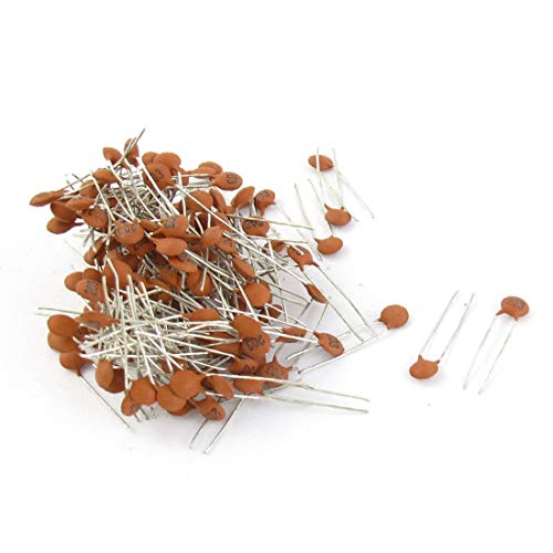 FAIRAH 150 Stück AC 50V 20NF Radial Lead DIP Keramikscheibenkondensator(150 Stück AC 50-V 20NF Radial Вlе? DIP Keramikscheiben-Kondensator Kondensator Bastelmaterial von FAIRAH