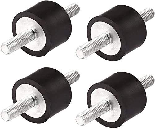 Fairedear Silentblock M8 30 x 20 Anti-Vibrations-Gummipads für Luftkompressoren, Dieselmotoren, Benzin-Wasserpumpen (M8 x 23) 4St von FAIREDEAR