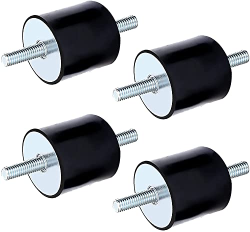 Fairedear Silentblock M8 - M8 Gummibuchsen, vibrationsdämpfend, für Luftkompressoren, Dieselmotoren, Wasserpumpen (M8 x 23, 30 x 30), 4 Stück von FAIREDEAR