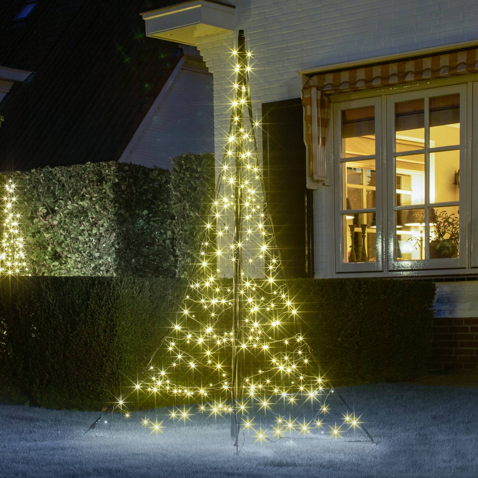 Fairybell Mast-Weihnachtsbaum 240 blink-LED 200cm von Fairybell