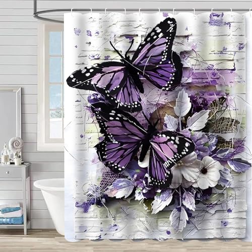 FAIRYGATE Badewannenvorhang Duschvorhänge Badewanne Vorhang Wasserdichter Waschbarer Textil Duschvorhang in der Größe 180 cm x 180 cm Polyester Stoff B9122 FAIRYGATE Badewannenvorhang Duschvorhänge Badewanne Vorhang Wasserdichter Waschbarer Textil Duschvorhang in der Größe 180 cm x 180 cm Polyester Stoff B9122 von FAIRYGATE