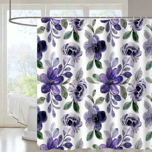 FAIRYGATE Blickdichter Vorhang Duschvorhang Bunt Duschvorhänge Anti Schimmel Bathroom Curtain Basics Duschvorhang 180 x 180 cm Polyester Shower Curtains Badewanne mit 12 Duschvorhängeringen B8017 FAIRYGATE Blickdichter Vorhang Duschvorhang Bunt Duschvorhänge Anti Schimmel Bathroom Curtain Basics Duschvorhang 180 x 180 cm Polyester Shower Curtains Badewanne mit 12 Duschvorhängeringen B8017 von FAIRYGATE