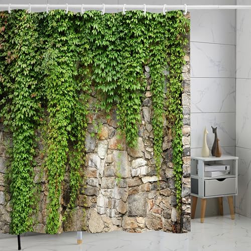 FAIRYGATE Duschvorhang Grün Anti Schimmel 180 x 180 cm Polyester Shower Curtain für Dusche und Badewanne FAIRYGATE Duschvorhang Grün Anti Schimmel 180 x 180 cm Polyester Shower Curtain für Dusche und Badewanne von FAIRYGATE