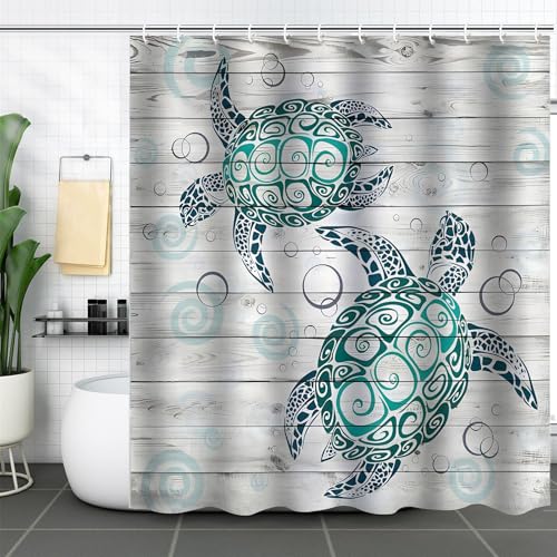 FAIRYGATE Duschvorhang Meerestiere Polyester Stoff Duschvorhang 180x180 Vorhang Wasserdicht Gardinenbeschwerer Outdoor Duschvorhänge für Dusche Fenster Curtains Tischdecken Morden Kunststil B9308 FAIRYGATE Duschvorhang Meerestiere Polyester Stoff Duschvorhang 180x180 Vorhang Wasserdicht Gardinenbeschwerer Outdoor Duschvorhänge für Dusche Fenster Curtains Tischdecken Morden Kunststil B9308 von FAIRYGATE