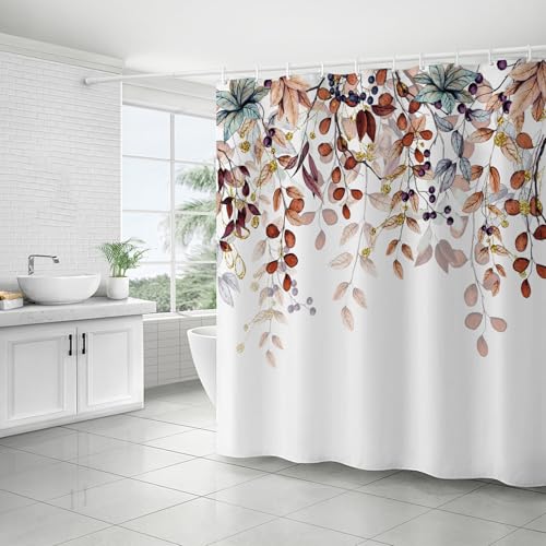 FAIRYGATE Duschvorhang mit Motiv Vorhänge Weiss Duschborhang Anti Schimmel Wasserdicht Duschvorhang Duschvorhänge 180 x 180 cm Polyester Stoff Waschbar Bad Vorhäng für Badzimmer mit 12 Haken B9406 FAIRYGATE Duschvorhang mit Motiv Vorhänge Weiss Duschborhang Anti Schimmel Wasserdicht Duschvorhang Duschvorhänge 180 x 180 cm Polyester Stoff Waschbar Bad Vorhäng für Badzimmer mit 12 Haken B9406 von FAIRYGATE