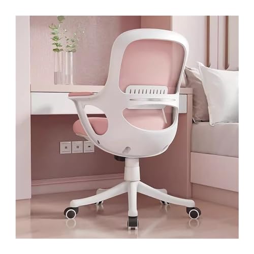 Bürostuhl Ergonomisch Ergonomischer Bürostuhl aus Netzgewebe, Schreibtischstuhl mit hoher Rückenlehne und verschiebbarem Sitz, drehbarer Computer-Gaming-Stuhl for Männer und Frauen Arbeitsstuhl(Pink) Bürostuhl Ergonomisch Ergonomischer Bürostuhl aus Netzgewebe, Schreibtischstuhl mit hoher Rückenlehne und verschiebbarem Sitz, drehbarer Computer-Gaming-Stuhl for Männer und Frauen Arbeitsstuhl(Pink) von FAJNUZI2024