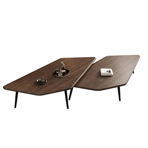 Couchtisch Moderner, minimalistischer, unregelmäßiger Couchtisch, kleiner Beistelltisch for das Wohnzimmer, stilvolles und platzsparendes Design, perfekt for kompakte Wohnungen Wohnzimmertisch von FAJNUZI2024