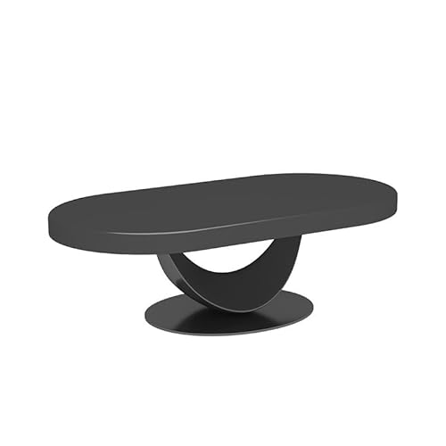 FAJNUZI2024 Couchtisch Kleiner ovaler Couchtisch aus Massivholz for das Wohnzimmer – kompaktes Wohnmöbel, ideal for kleine Räume Wohnzimmertisch(100cm) von FAJNUZI2024