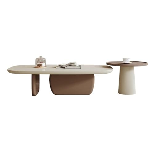 FAJNUZI2024 Couchtisch Modernes, minimalistisches Couchtisch-Set for kleine Wohnzimmer, kreatives Design, platzsparende Wohnmöbel Wohnzimmertisch von FAJNUZI2024