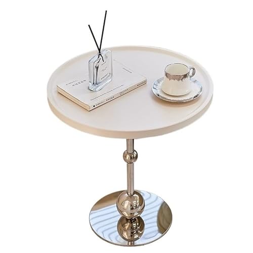 FAJNUZI2024 Couchtisch Runder Kleiner Couchtisch for das Wohnzimmer, minimalistischer Sofa-Beistelltisch, kreativer Akzenttisch, perfekt for kleine Räume Wohnzimmertisch von FAJNUZI2024