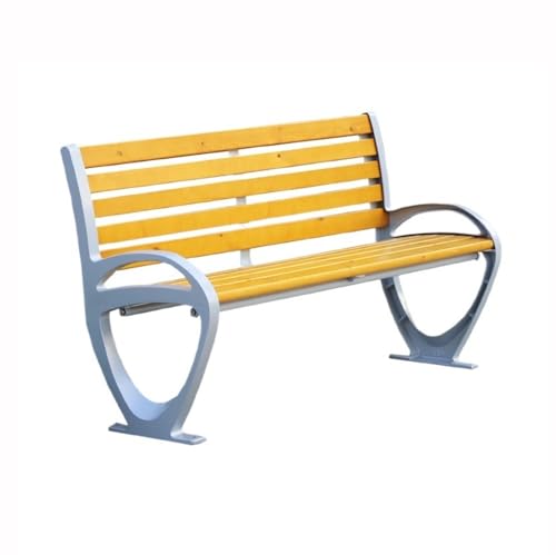 FAJNUZI2024 Metallbank Log Color Park Outdoor Bank Aluminium Stuhlbeine Freizeit mit Rückenlehne Bank Sitzbank FAJNUZI2024 Metallbank Log Color Park Outdoor Bank Aluminium Stuhlbeine Freizeit mit Rückenlehne Bank Sitzbank von FAJNUZI2024