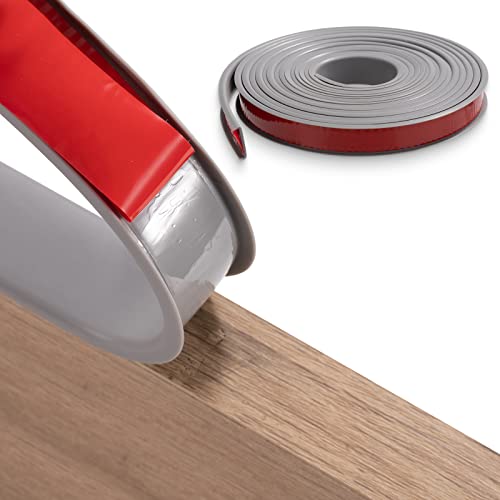 FAKILO 18mm x 5m U-Form Selbstklebend Möbelkantenband, Flexible TPE Möbelkantenband Kantenumleimer Selbstklebend, Umleimer Furnierklebeband für Schrankkanten, Arbeitsplatten, Abschlussleiste (Grau) FAKILO 18mm x 5m U-Form Selbstklebend Möbelkantenband, Flexible TPE Möbelkantenband Kantenumleimer Selbstklebend, Umleimer Furnierklebeband für Schrankkanten, Arbeitsplatten, Abschlussleiste (Grau) von FAKILO