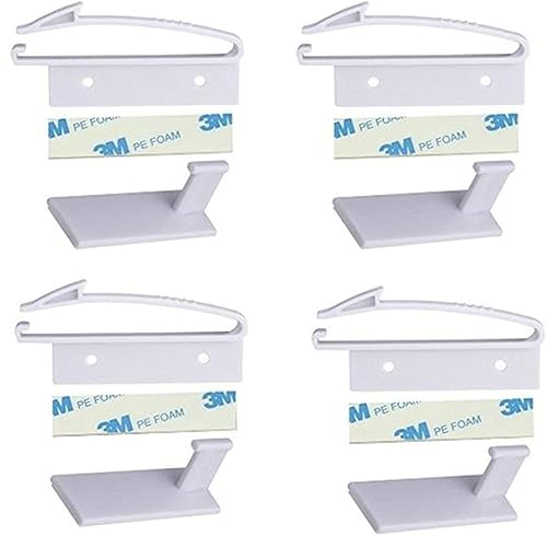 FAKKA 4 Pack Kindersicherung Unsichtbare Schranksicherung Kinder Schrank Schubladen Sicherung Zum Kleben innen,ohne Bohren und Schrauben,Weiß FAKKA 4 Pack Kindersicherung Unsichtbare Schranksicherung Kinder Schrank Schubladen Sicherung Zum Kleben innen,ohne Bohren und Schrauben,Weiß von FAKKA