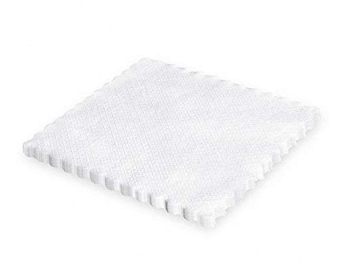 2000 Stk. Dessertdeckchen Untersetzter Tischdeko 17 x 17 cm Tissue-Deckchen weiß von FALAMBI
