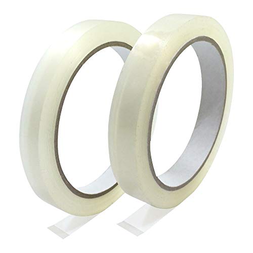 6 Stk. 1-PACK Packband Klebeband OPP-909NN, 12 mm x 66 m, Low Noise transparent von FALAMBI