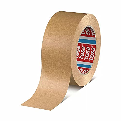 6 Stk. TESA Papierklebeband tesapack 4713 mit Naturkautschukkleber 50mm x 50m, braun von FALAMBI
