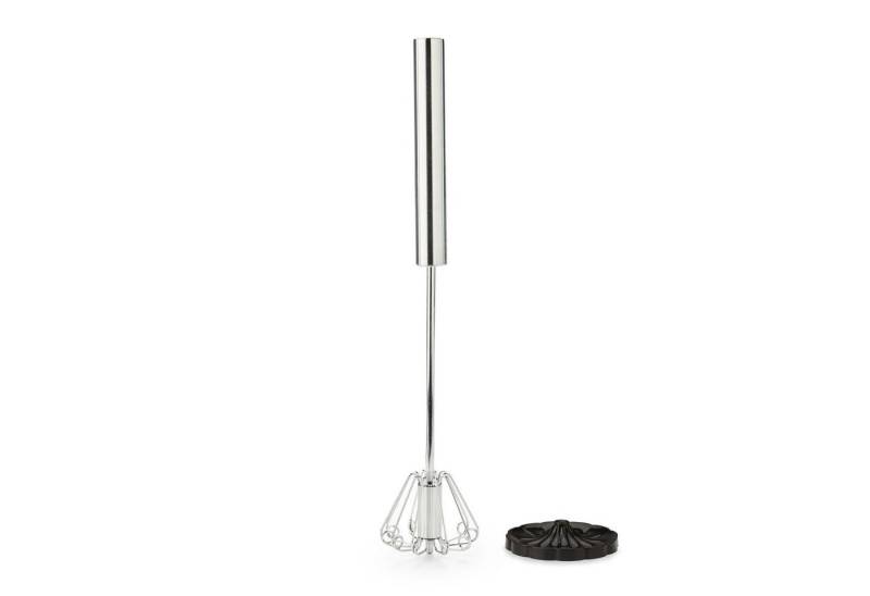 FALINGO Schneebesen-Rührelement Quirl Handrührer Milchaufschäumer zum Mixen & Rühren inkl. Standrack, Hohe Schlagkraft, Ersetzt elektrischen Mixer von FALINGO